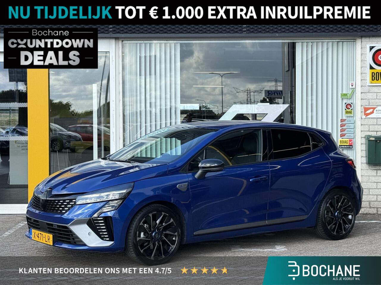 Renault CLIO 1.6 E-Tech Full Hybrid 145 esprit Alpine | Cruis Control adaptief | 360 graden camera | Navigatie | Climate Control | DAB |