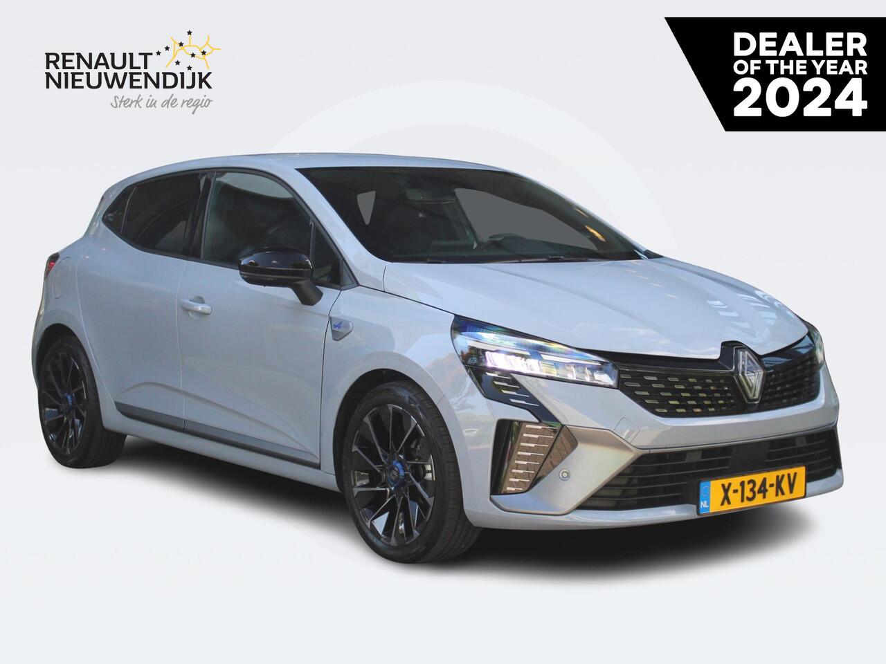 Renault CLIO 1.6 E-Tech Full Hybrid 145 esprit Alpine AUTOMAAT / 10.25'' DASHBOARD / 9,3'' NAVI / ADAPT. CRUISE / CAMERA / PDC / CLIMATE / APPLE CARPLAY / ANDROID AUTO / PRIVACY GLASS / DAB+ / 17'' LMV