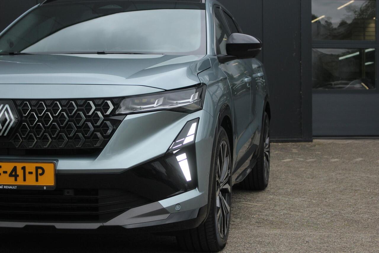 Renault ESPACE E-Tech full hybrid 200Pk iconic 7p. | Solarbay panoramadak | Google Navigatie | Draadloze Carplay | Harman Kardon | Matrix Led Beam koplampen | Cruise Control Adaptief | Pack Advanced Driving Assist | 4 Control | Lederenbekleding | Elektrische Stoelen | S