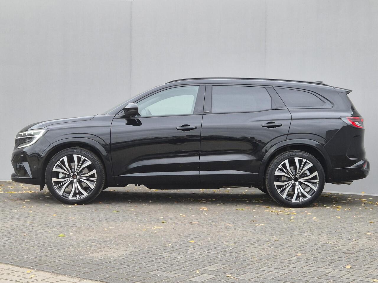 Renault ESPACE E-Tech full hybrid 200 iconic 7p. Automaat / 7 Persoons / HUD / Apple Carplay Android Auto / Pack Advanced Drive Assist / Stuur-, Stoel en Voorruitverwarming / Rondomzicht camera / Stoel met massage functie /