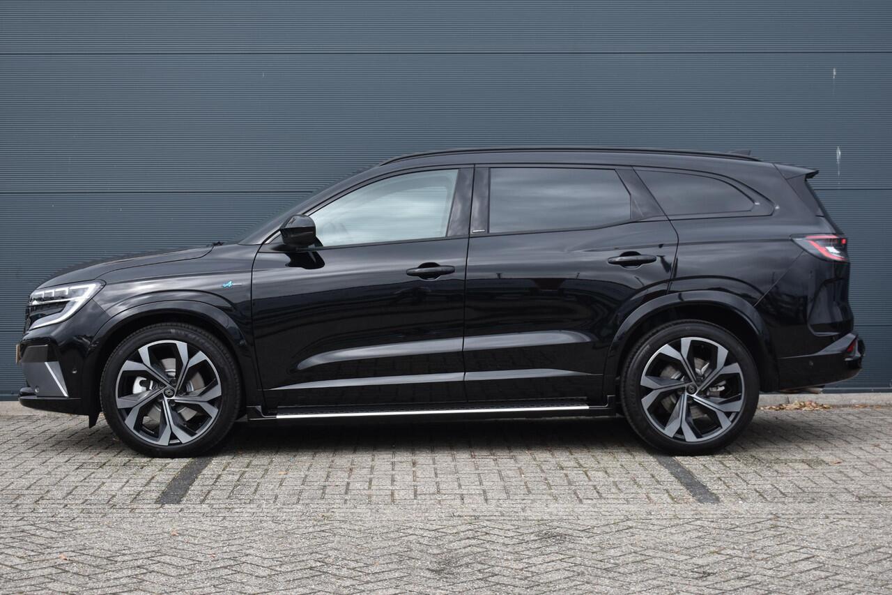 Renault ESPACE E-Tech Full Hybrid Esprit Alpine 5p. 200PK | Panoramadak | Sidesteps | Google Navigatie | 4Control | Stoel- en Stuurverwarming | 20" Inch Lichtmetalen Velgen | Apple CarPlay & Android Auto