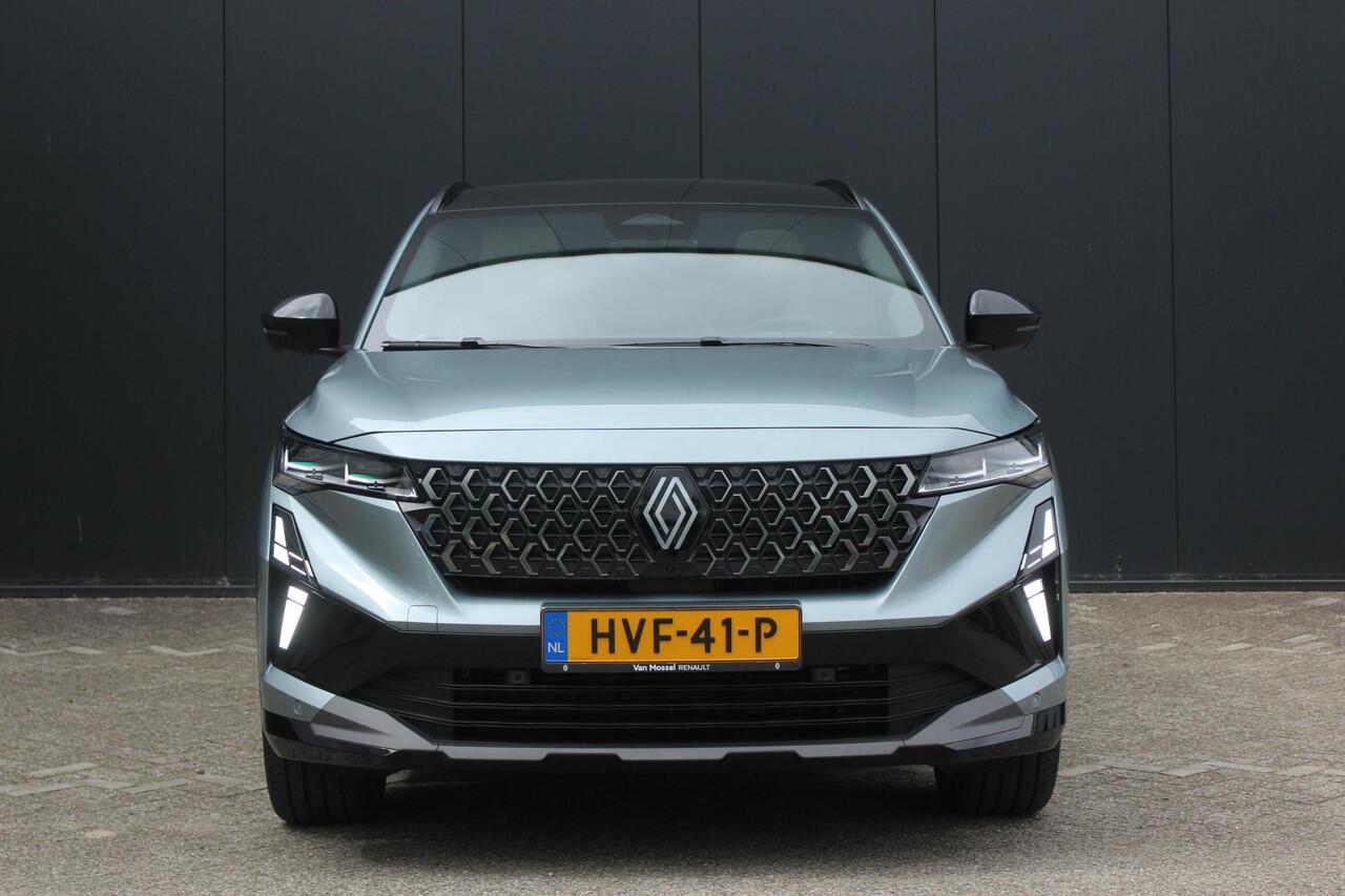 Renault ESPACE E-Tech full hybrid 200Pk iconic 7p. | Solarbay panoramadak | Google Navigatie | Draadloze Carplay | Harman Kardon | Matrix Led Beam koplampen | Cruise Control Adaptief | Pack Advanced Driving Assist | 4 Control | Lederenbekleding | Elektrische Stoelen | S