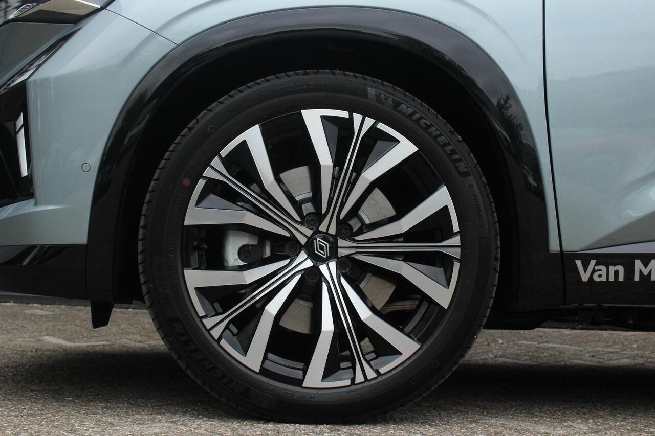 Renault ESPACE E-Tech full hybrid 200Pk iconic 7p. | Solarbay panoramadak | Google Navigatie | Draadloze Carplay | Harman Kardon | Matrix Led Beam koplampen | Cruise Control Adaptief | Pack Advanced Driving Assist | 4 Control | Lederenbekleding | Elektrische Stoelen | S