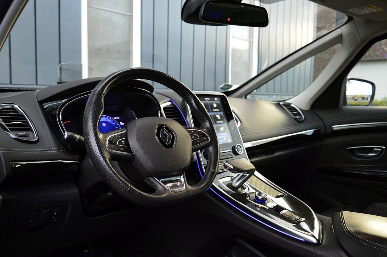 Renault ESPACE 1.8 TCe Initiale Paris 7p. Rijklaarprijs-Garantie Leder Panoramadak Navigatie Airco Bose 19 Inch