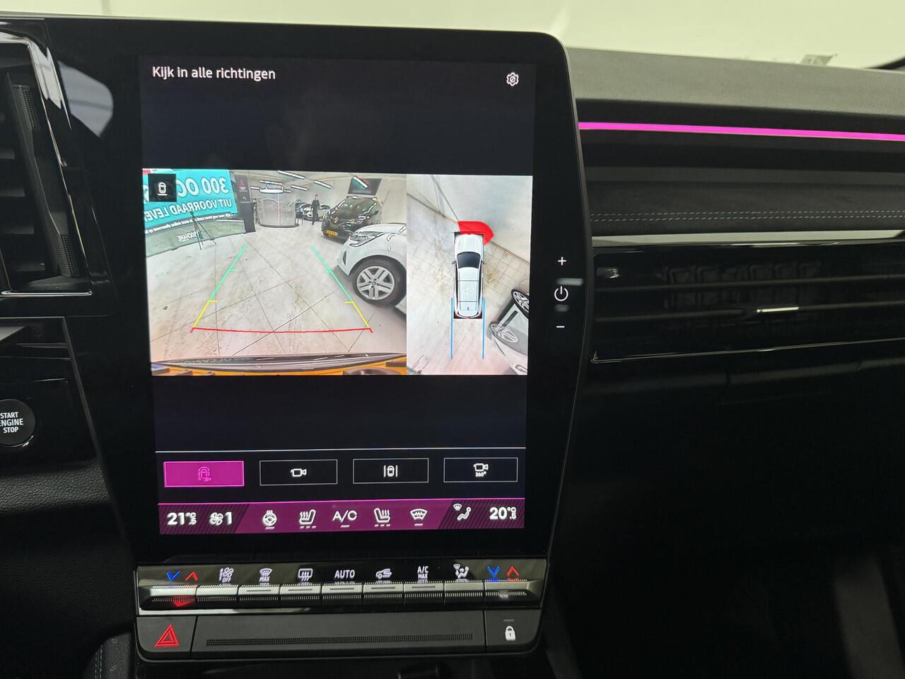 Renault ESPACE E-Tech full hybrid 200 Esprit Alpine 7p. | Navigatie | Panoramadak | Harman / Kardon | 360 Camera | Stoel + stuurverwarming | Head-up Display |