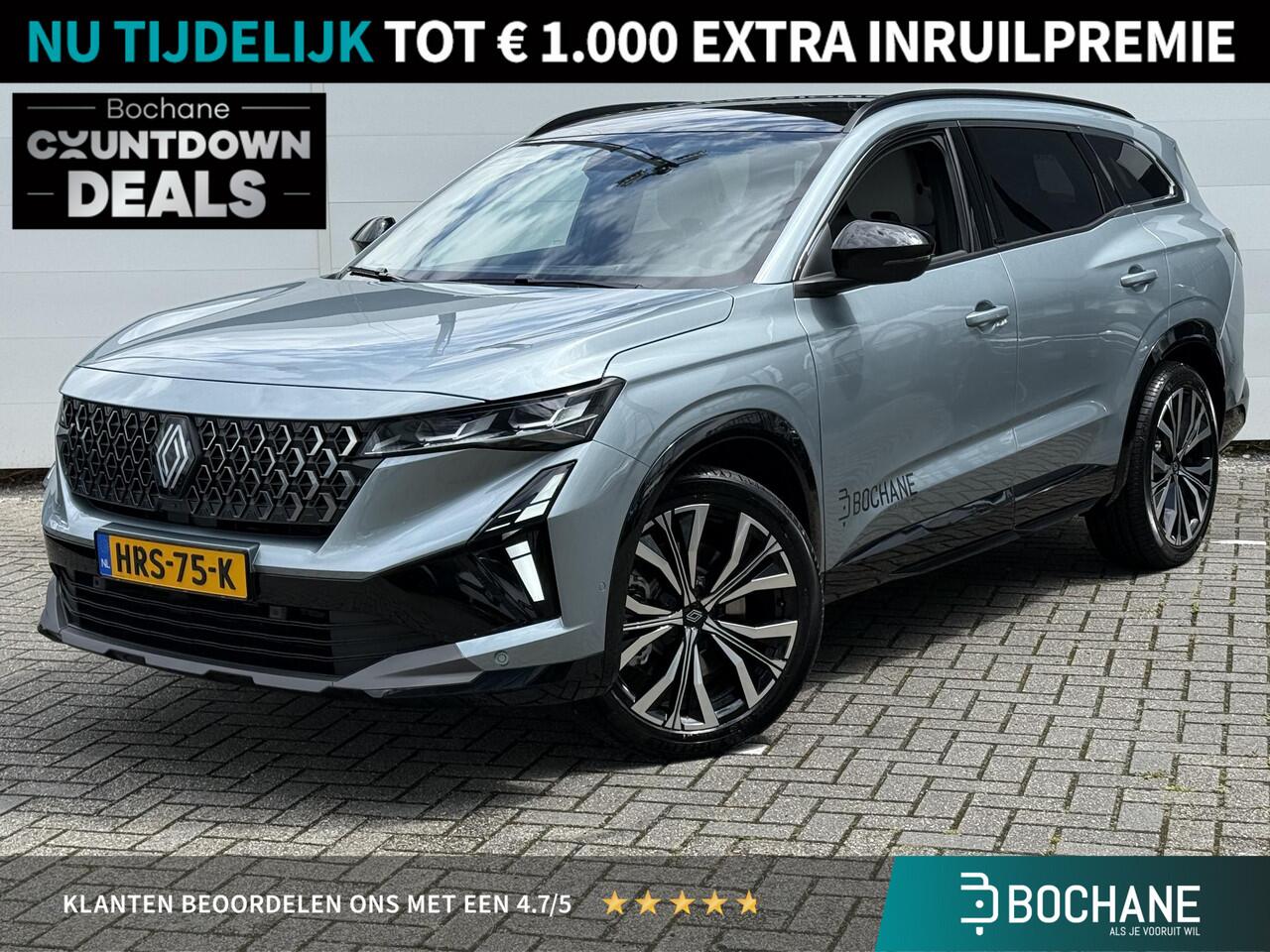 Renault ESPACE E-Tech full hybrid 200 iconic 5p. (NIEUW MODEL) Solarbay | HUD | Harman & Kardon