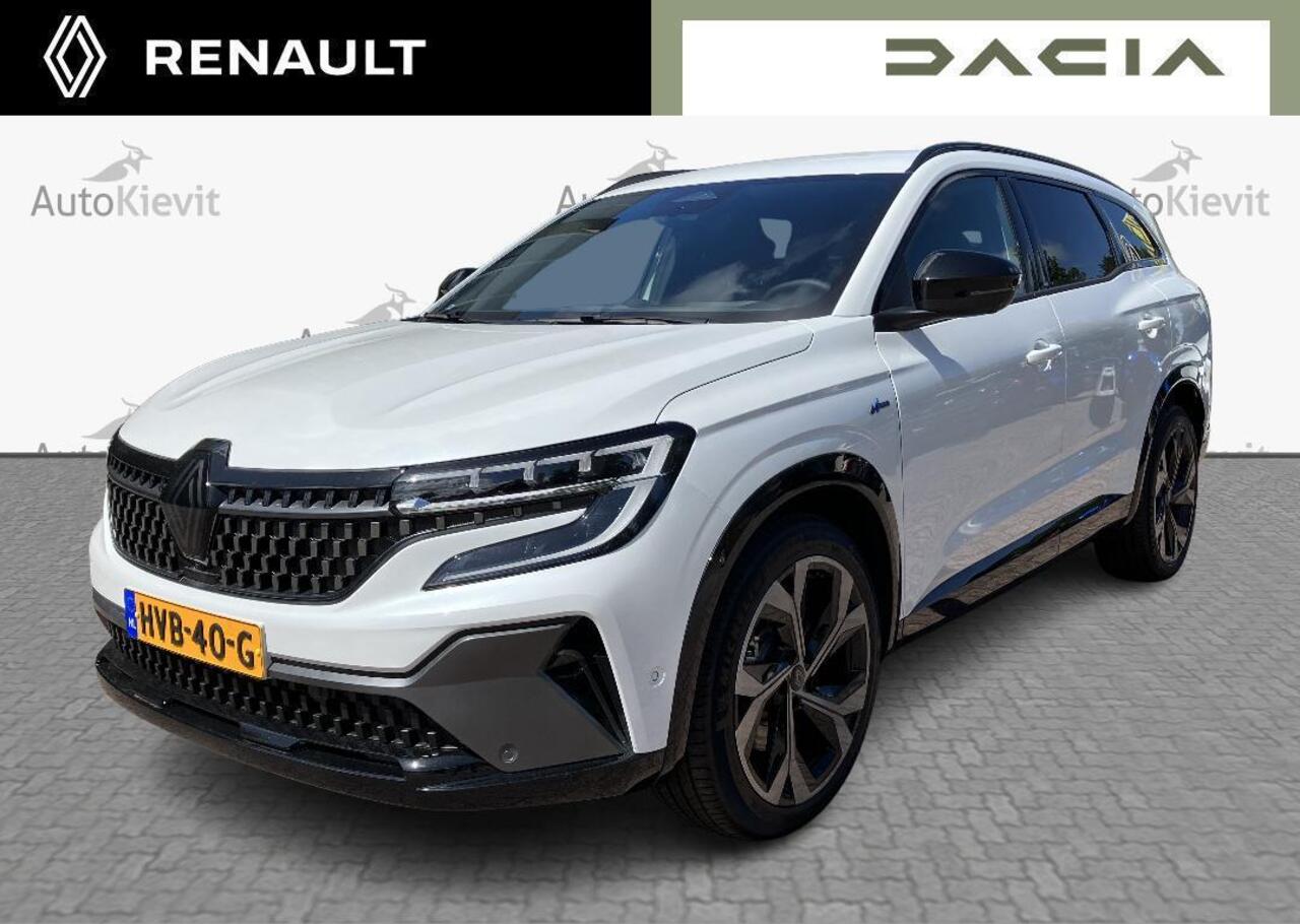 Renault ESPACE E-Tech full hybrid 200 esprit Alpine 7p. - pack harman kardon premium sound - pack around view camera - pack advanced driving assist - Pack solid - Matrix LED koplampen - Reservewiel