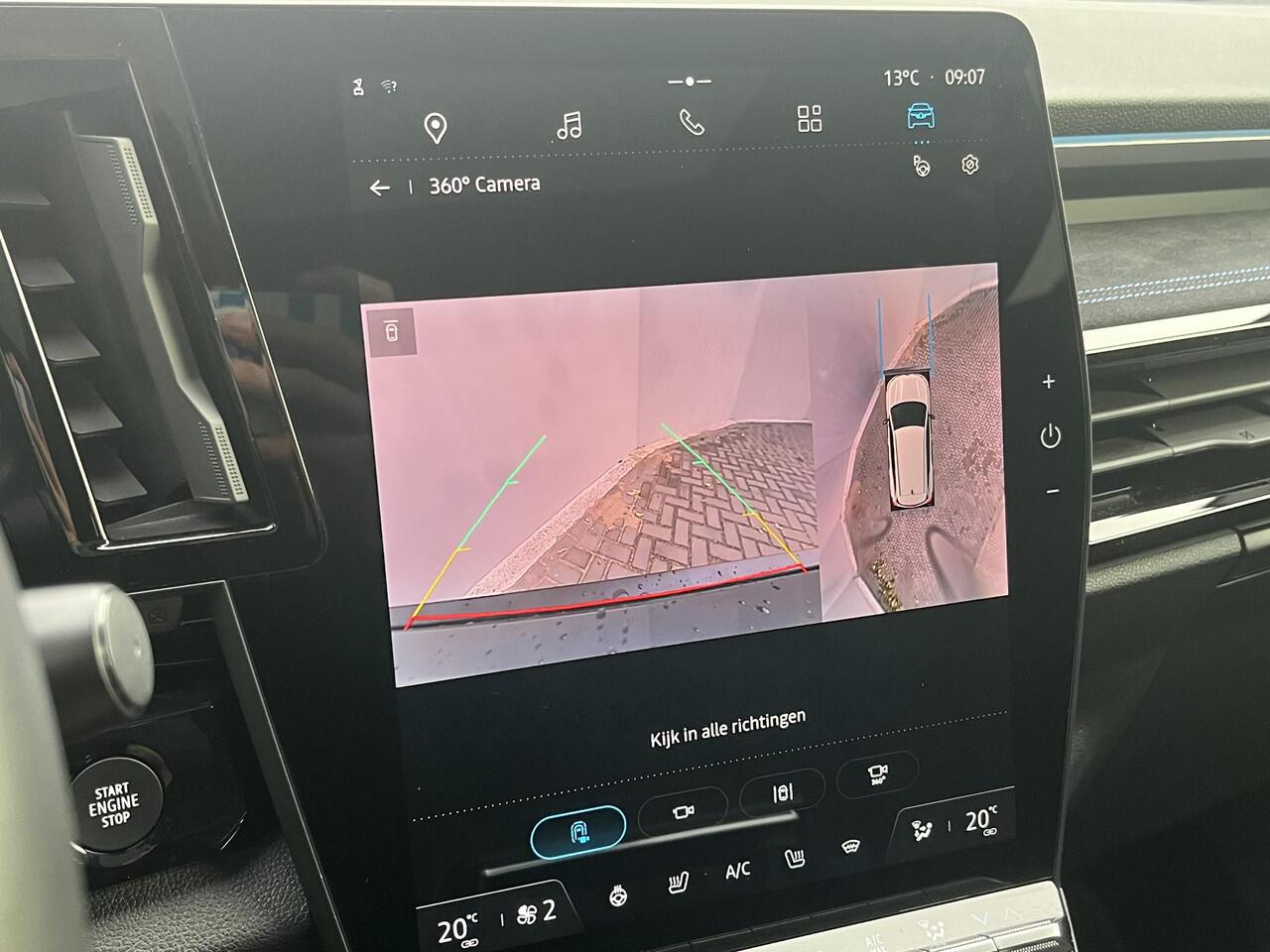 Renault ESPACE E-Tech full hybrid 200 esprit Alpine 5p. / Panoramadak / 360 Graden Camera / Elektrisch Verstelbare Bestuurdersstoel met Massage & Geheugen / Adaptief Cruise Control / Stoel- Stuur & Voorruitverwarming /