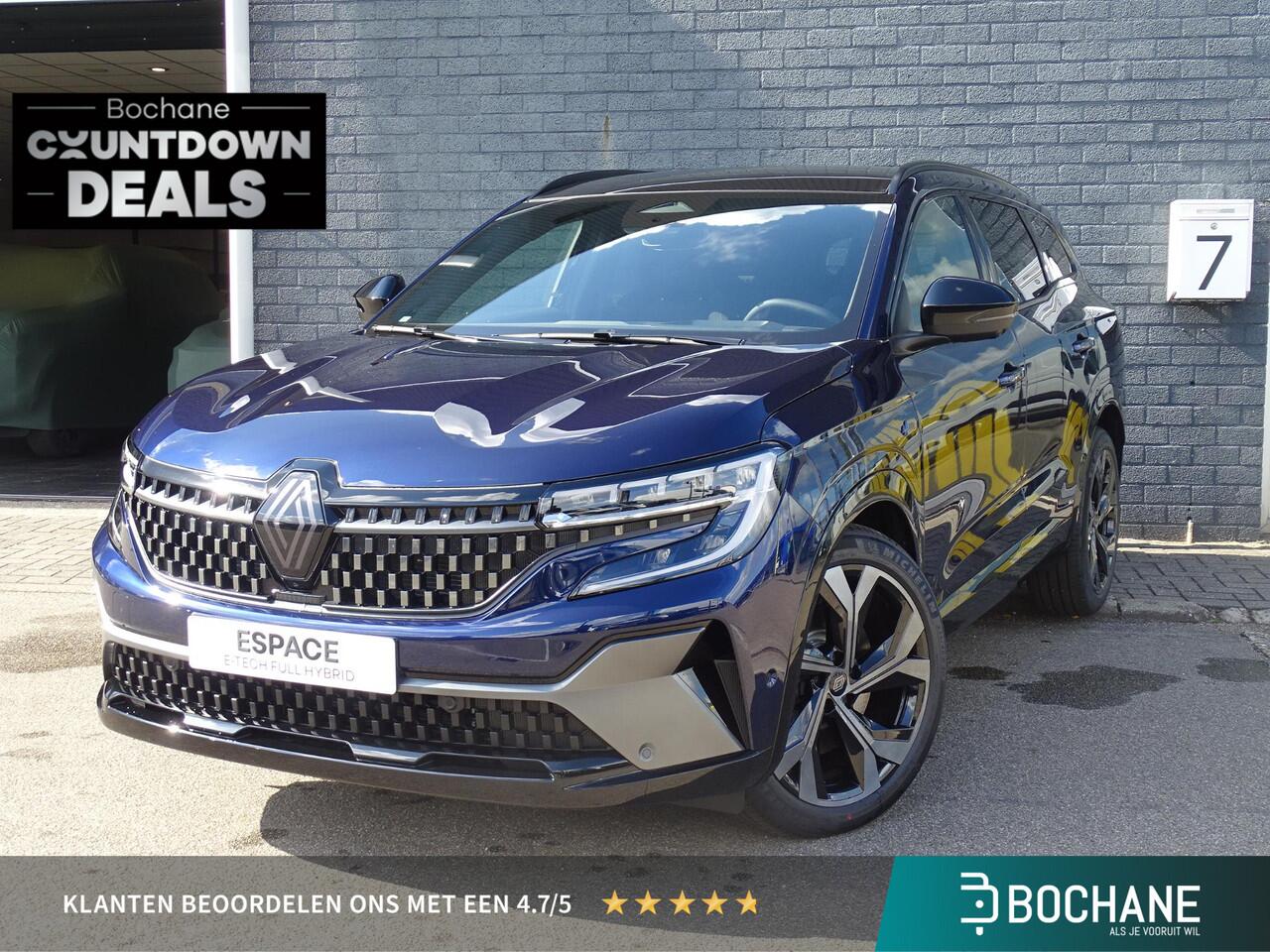 Renault ESPACE E-Tech full hybrid 200 Esprit Alpine 7p. | PACK HARMAN KARDON | PACK SOLID | PACK ADVANCED DRIVING ASSIST | PACK 360 CAMERA | PANORAMADAK