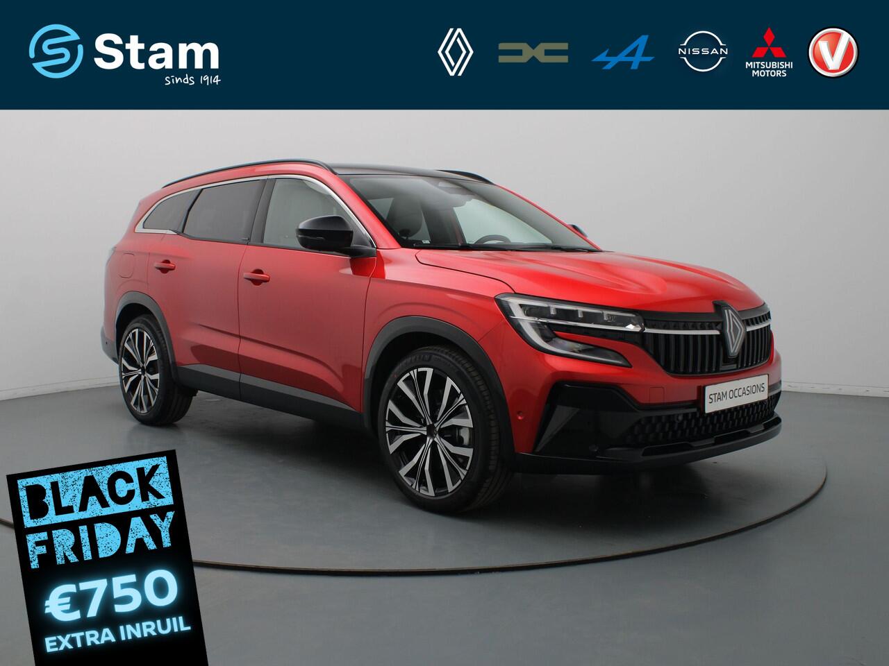 Renault ESPACE 200pk E-Tech full hybrid iconic 7p. Automaat Harman Kardon | Head-Up | 360° Camera | Adapt. Cruise | Stoel-/stuur-/voorruitverw. | Panoramadak