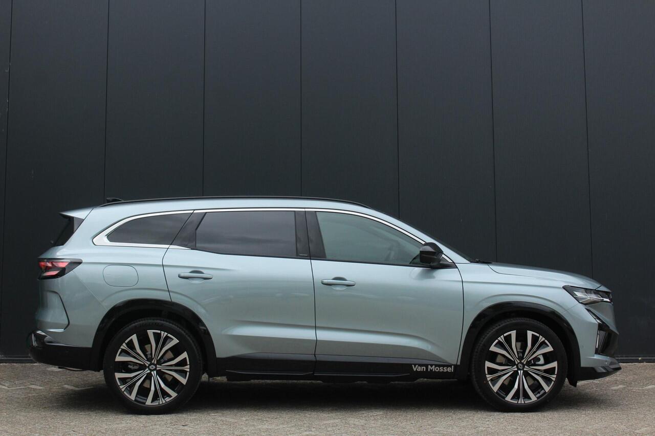 Renault ESPACE E-Tech full hybrid 200Pk iconic 7p. | Solarbay panoramadak | Google Navigatie | Draadloze Carplay | Harman Kardon | Matrix Led Beam koplampen | Cruise Control Adaptief | Pack Advanced Driving Assist | 4 Control | Lederenbekleding | Elektrische Stoelen | S