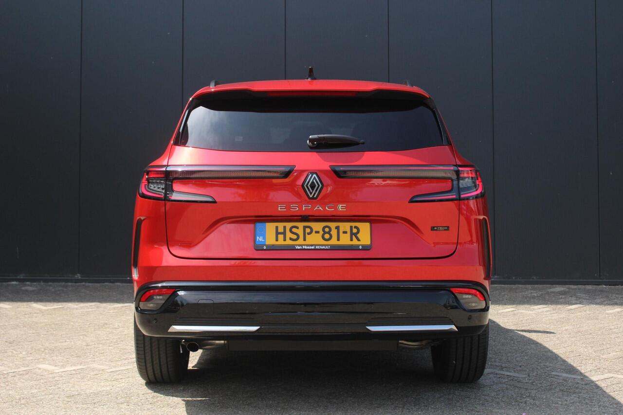 Renault ESPACE E-Tech full hybrid 200Pk iconic 7p. | Google Navigatie | Draadloze Carplay | Harman Kardon | Matrix Led Beam koplampen | Pack Advanced Driving Assist | 4 Control | Lederenbekleding | Elektrische Stoelen | Stoel & Stuurverwarming |