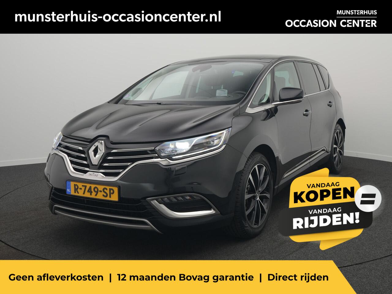 Renault ESPACE 1.8 TCe 225 EDC Initiale Paris 7p. - RIJKLAARPRIJS - 7-persoons - All Seasonbanden - Dealeronderhouden - Afneembare Trekhaak - Elektrisch Glazen Panoramadak