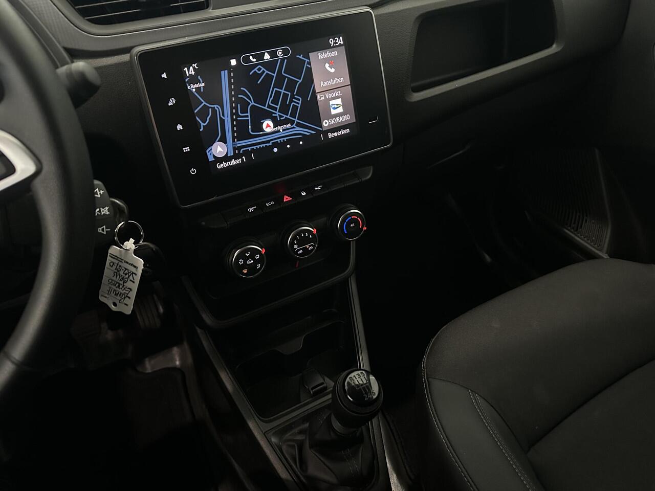 Renault EXPRESS 1.5 dCi 75 Comfort + | Navigatie | Sidebars | Trekhaak | All season banden | Bedrijfswageninrichting | Parkeersensoren voor, achter en achteruitrijcamera | Apple Carplay/Android Auto