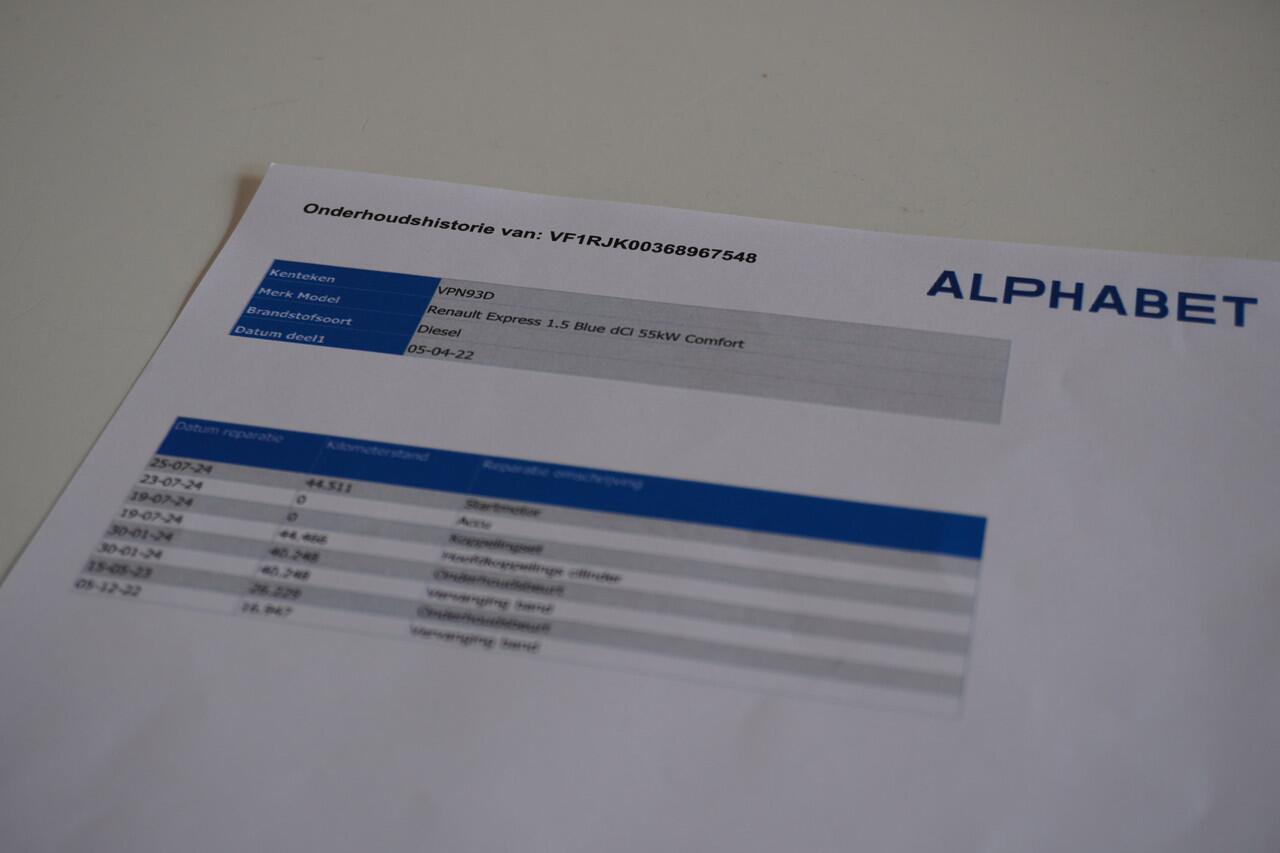 Renault EXPRESS 1.5 dCi EURO 6 - Airco - Navi - Cruise - ¤ 10.900, - Excl.