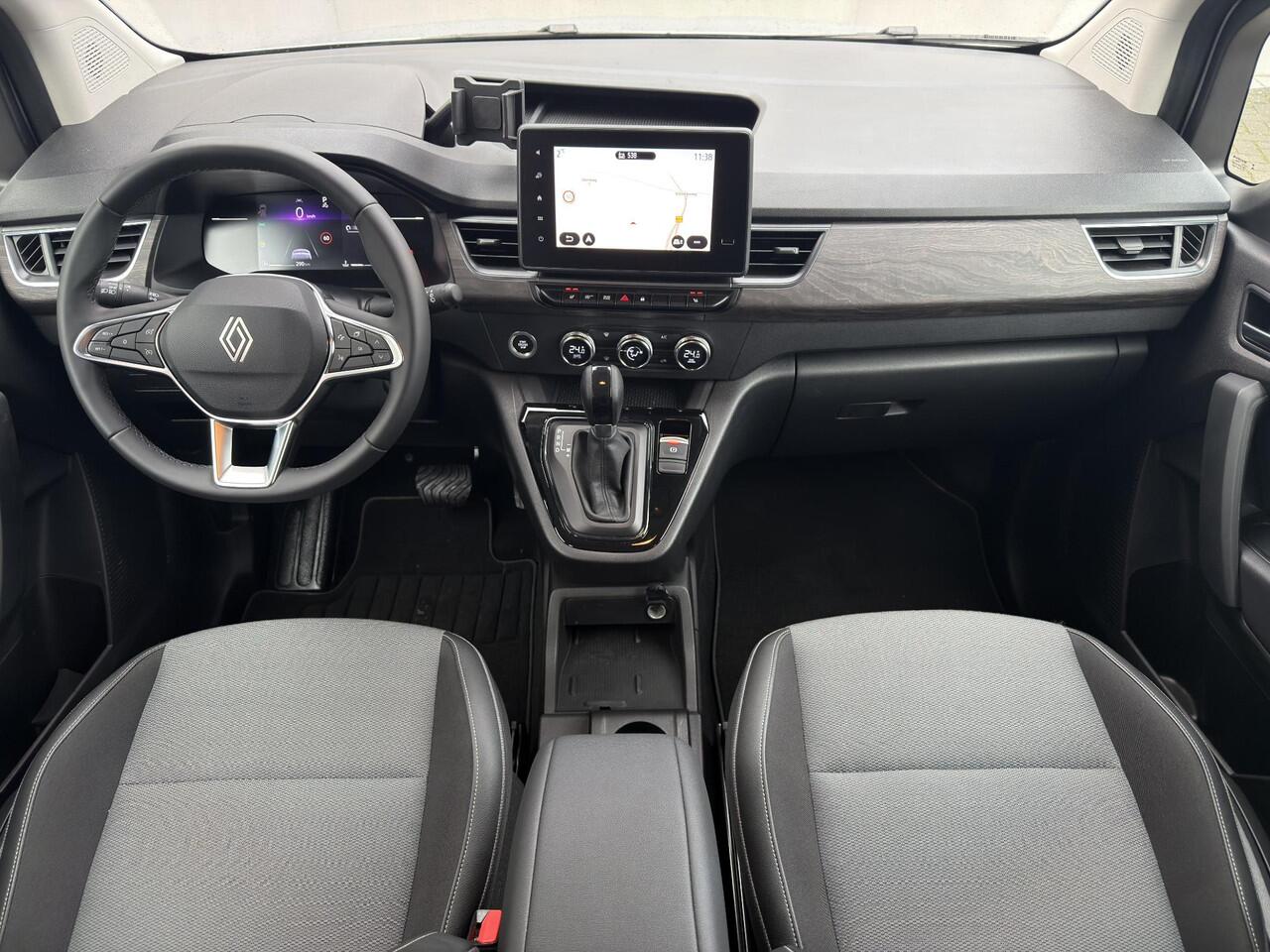 Renault GRAND KANGOO TCe 130 EDC Techno L2 / 7 Persoons / Automaat / Fabrieksgarantie tot 05-2027 / Camera / Navigatie / Cruise / Clima / AppleCarplay & Android auto / Parkeersensoren /