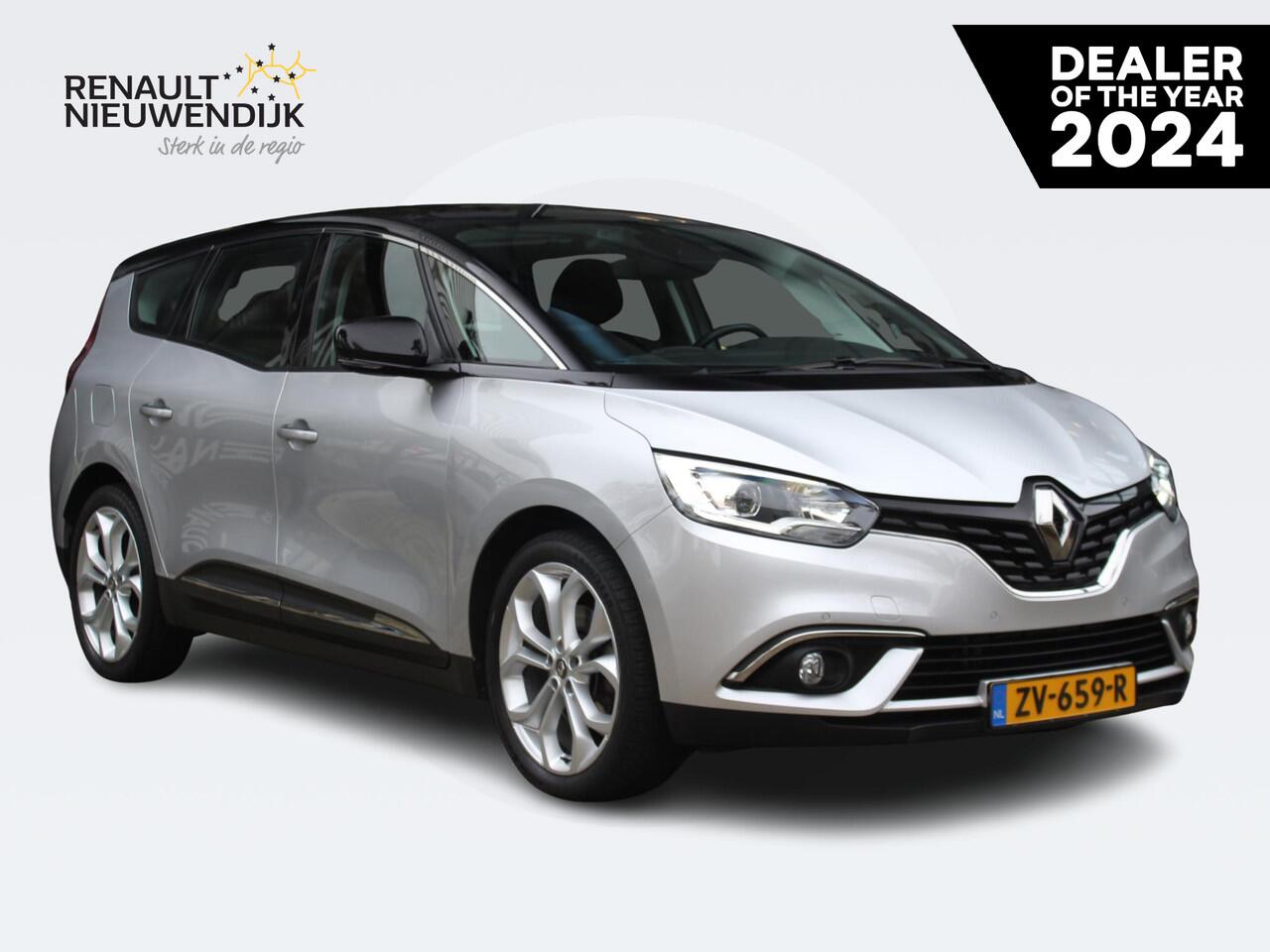 Renault GRAND SCENIC 1.3 TCe 140 Intens 7p. AUTOMAAT / DEALER ONDERHOUDEN / TREKHAAK / NAVI / CLIMATE / CRUISE / CAMERA / PDC / KEYLESS / 20'' LMV ALL-SEASON