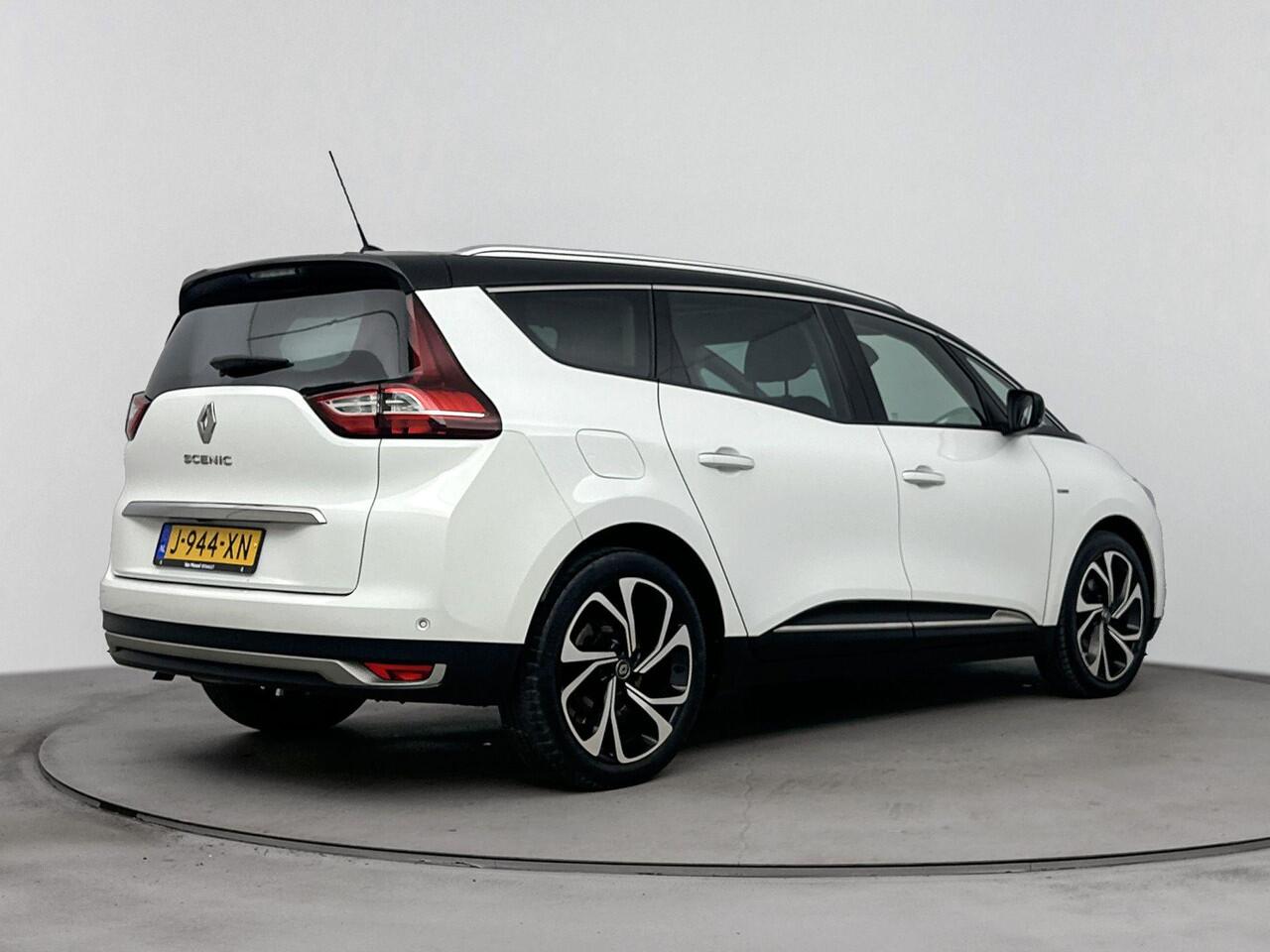 Renault GRAND SCENIC 1.3 TCe Bose 7p. 140Pk | Navigatie | Apple & Android Carplay | Climate Control | Parkersensoren Voor & Achter | Achteruitrijcamera | Panorama-Dak | Bose Geluidsysteem | Privacy Glass | Keyless Entry |