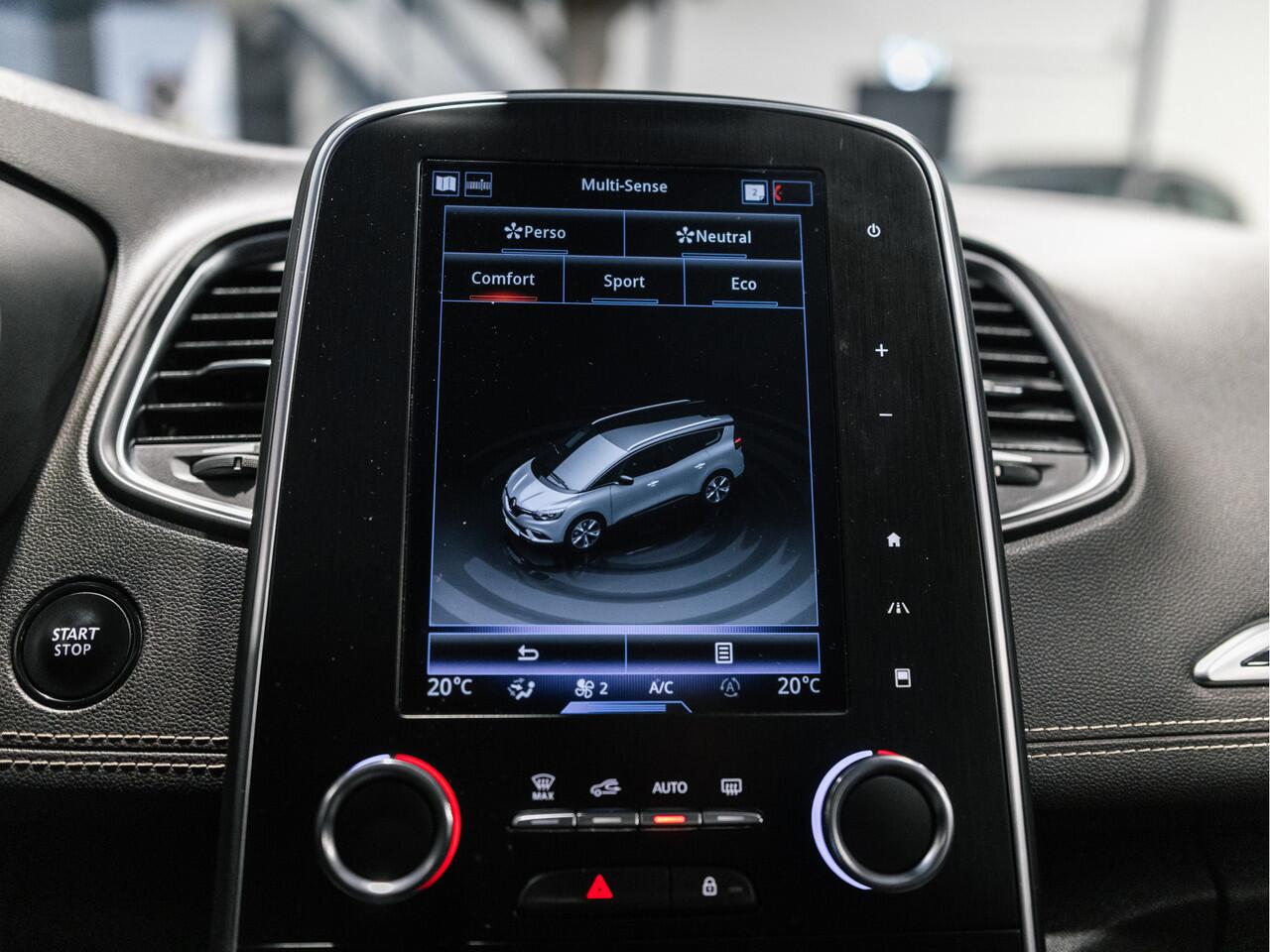 Renault GRAND SCENIC 1.3 140pk TCe Intens 7p. Half leder | Sensoren | LED | Navi | Lane | Dodehoek