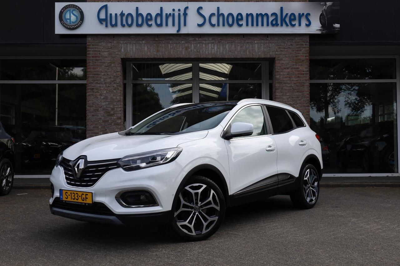 Renault KADJAR 1.3 TCe Black Edition LEER CAMERA PANO ADAPTIVE-CRUISE CLIMA NAVI DAB ELEC.VERST.STOELEN/INKLAPBARE SPIEGELS. DODEHOEK 2XPDC 19''LMV