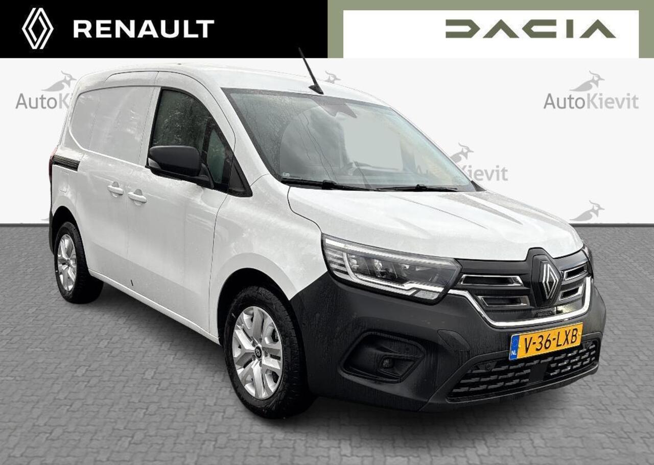 Renault KANGOO E-Tech Advance L1 44 kWh - additionele parkeerhulp en navigatiesysteem,houten laadvloer en polypro zijwandbekleding in de laadruimte