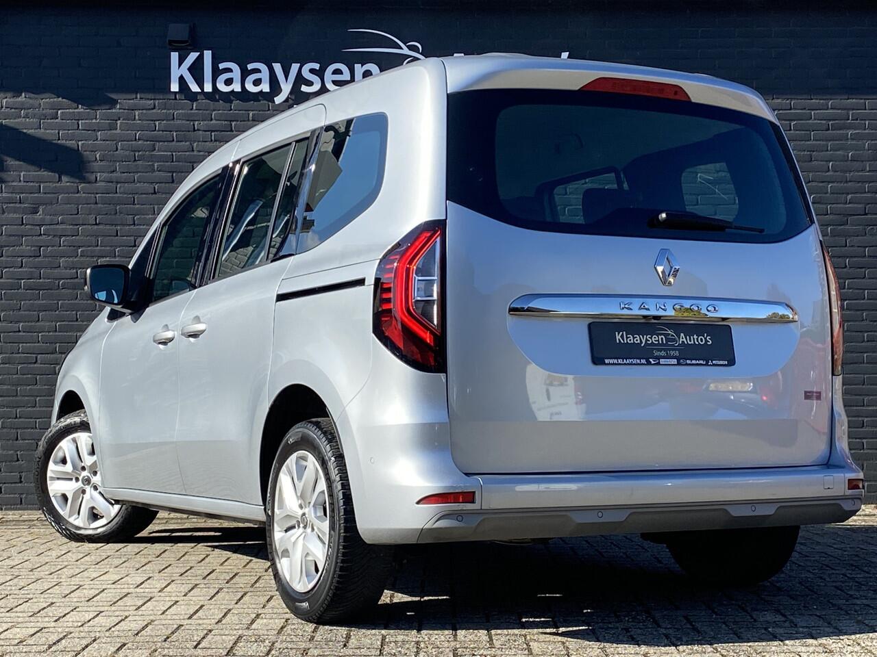 Renault KANGOO 1.3 TCe 102 pk Comfort | 1e eigenaar | 5 persoons | navigatie | camera | rij assistentie | apple carplay | 2X schuifdeur