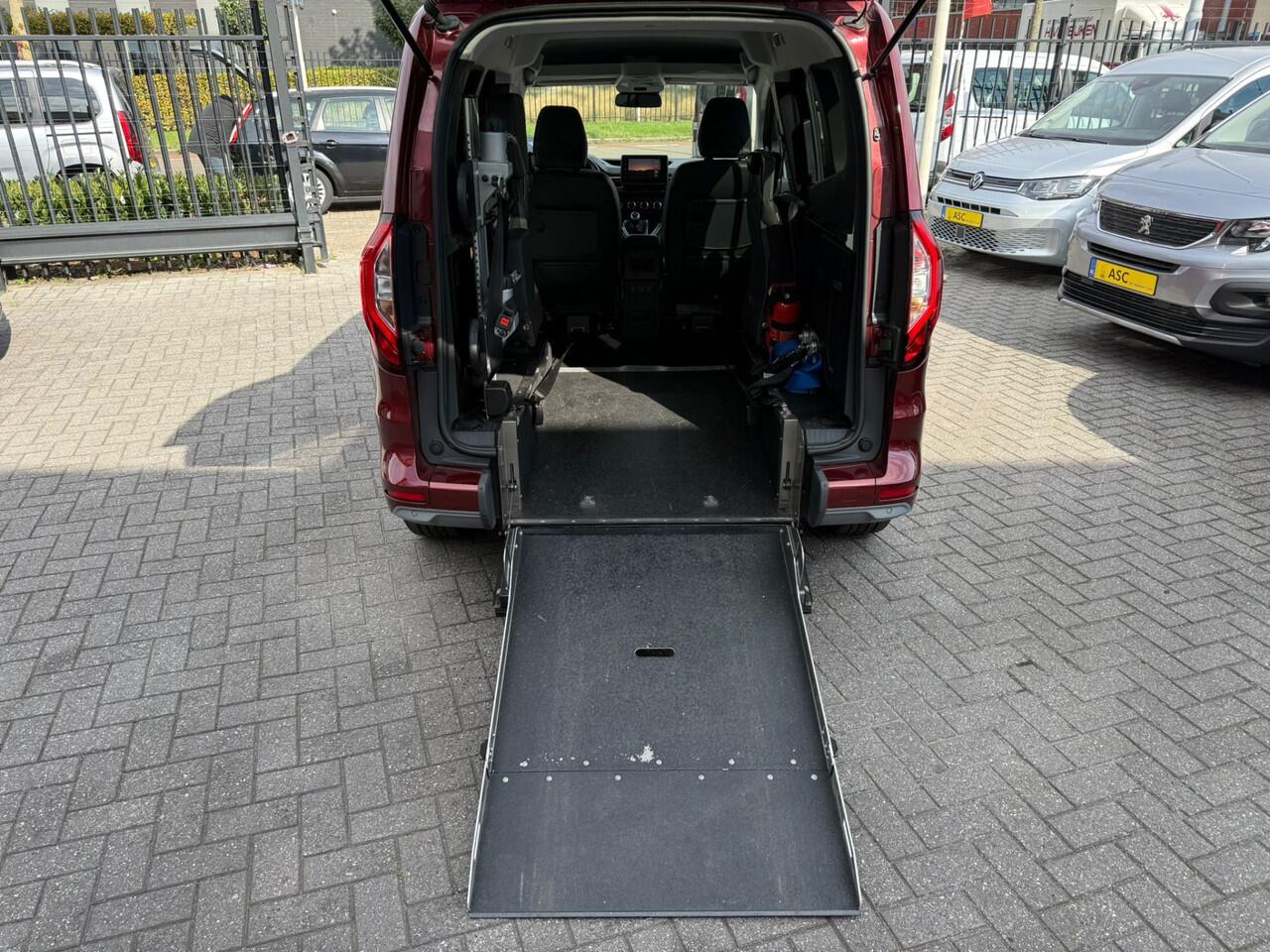 Renault KANGOO 1.3 Tce 131pk Rolstoelauto 4+1 - XXL Ombouw - Alle Opties - Rolstoelvervoer - 1e Eigenaar