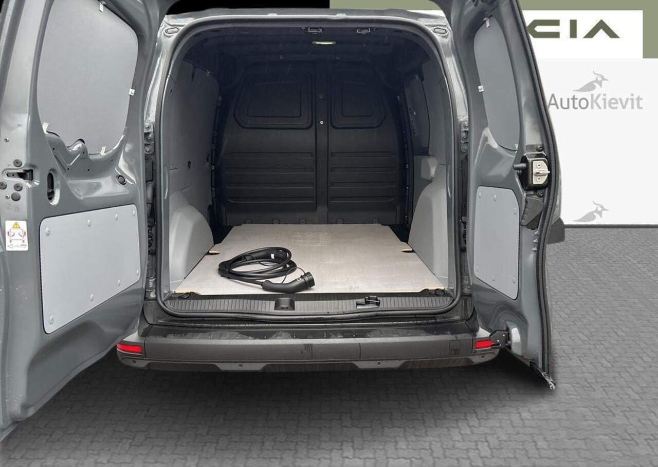 Renault KANGOO E-Tech Advance L1 44 kWh - vierseizoensbanden en extended grip,additionele parkeerhulp en navigatiesysteem,houten laadvloer en polypro zijwandbekleding in de laadruimte