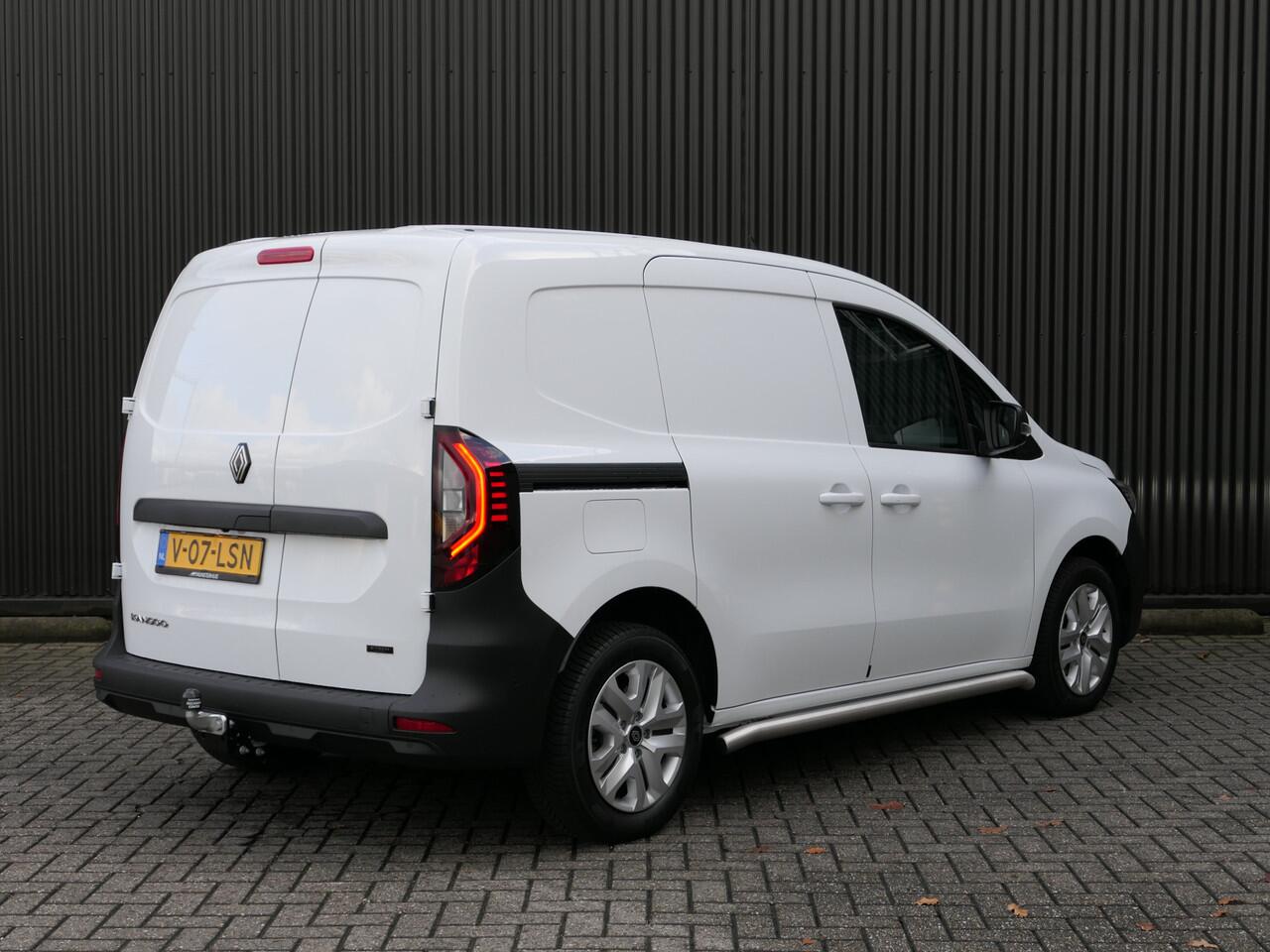 Renault KANGOO E-Tech Advance L1 44 kWh *Incl. Betimmering!* - Trekhaak, cruise, dodehoek, navi, sensor v+a, camera