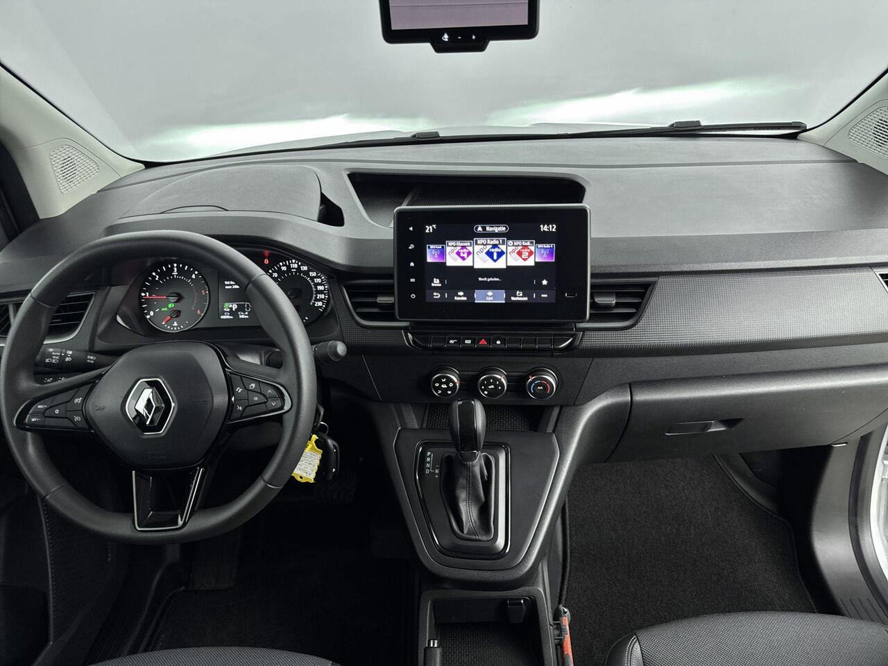 Renault KANGOO 1.5 Blue dCi 115Pk Luxe L1 Automaat | Black Edition | Navigatie | Lichtmetalen Velgen | Apple & Android Carplay | Parkeersensoren & Camera | Airco | Bumpers in Carosseriekleur | Bluetooth | Laadruimte Bekleed |