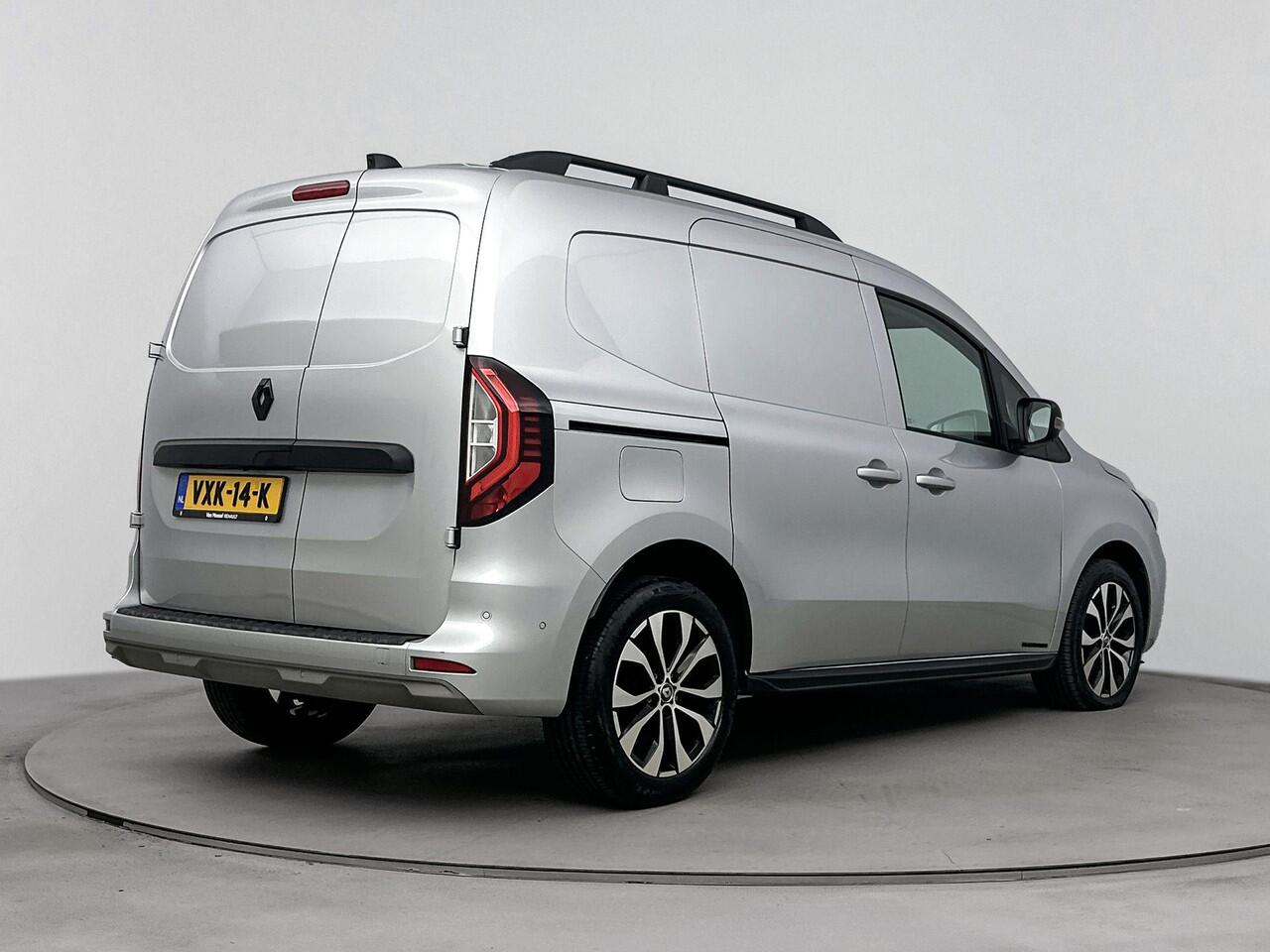 Renault KANGOO 1.5 Blue dCi 115Pk Luxe L1 Automaat | Black Edition | Navigatie | Lichtmetalen Velgen | Apple & Android Carplay | Parkeersensoren & Camera | Airco | Bumpers in Carosseriekleur | Bluetooth | Laadruimte Bekleed |