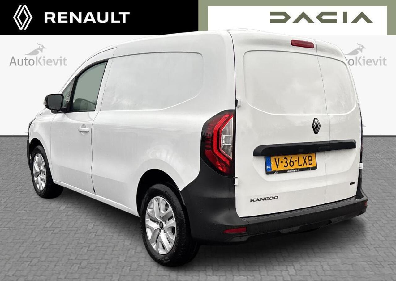 Renault KANGOO E-Tech Advance L1 44 kWh - additionele parkeerhulp en navigatiesysteem,houten laadvloer en polypro zijwandbekleding in de laadruimte