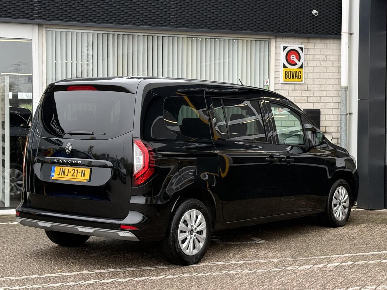 Renault KANGOO 1.3 TCe 130 GPF Techno L2 | 7 PERSOONS | Cruise adaptief | Navigatie | DAB | LED | Key-less | Climate Control | Dodehoek detectie |