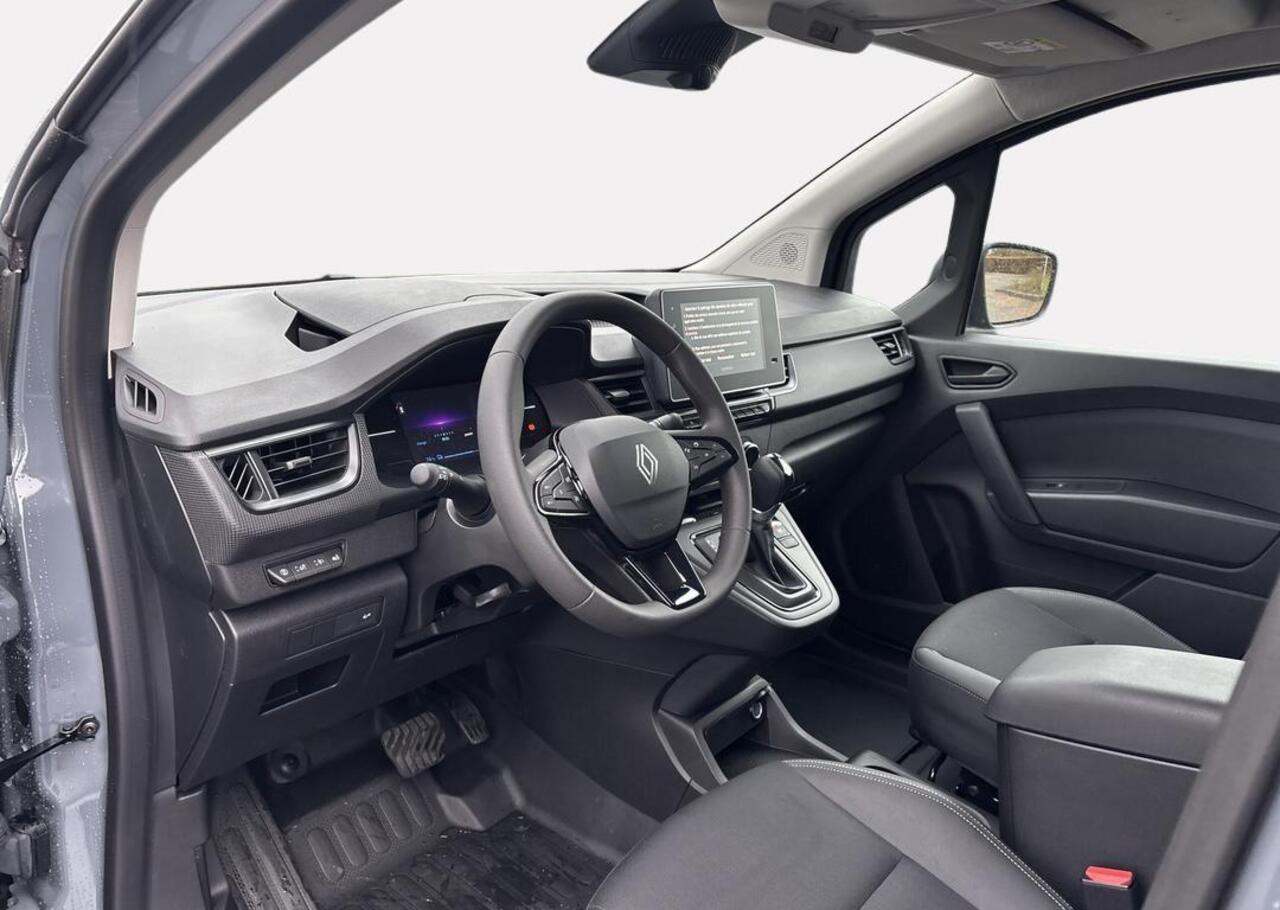 Renault KANGOO E-Tech Advance L1 44 kWh - vierseizoensbanden en extended grip,additionele parkeerhulp en navigatiesysteem,houten laadvloer en polypro zijwandbekleding in de laadruimte