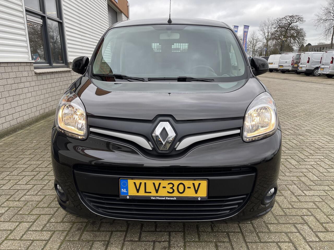 Renault KANGOO 1.5 Blue dCi 95 Work Edition / vaste prijs rijklaar ¤ 13.950 ex btw / bpm vrij / euro 6 / 12.515 km NAP! / 6 versnellingen / trekhaak / airco / cruise / zwart metallic