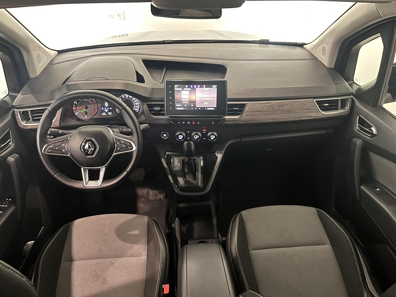 Renault KANGOO 1.3 TCe 130 EDC Techno | Trekhaak | Keyless | Stoelverwarming | Navigatie | Climate Control | Cruise Control | Lichtmetalen velgen 17" | Parkeersensoren voor, zij, achter en achteruitrijcamera