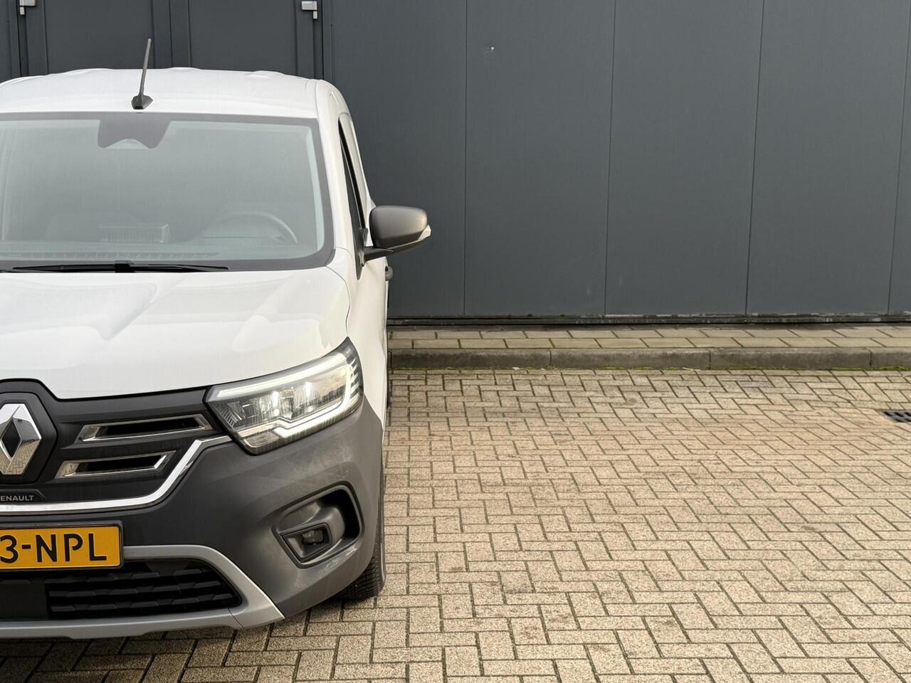 Renault KANGOO E-Tech Advance L1 Open Sesame 44 kWh Automaat / Allseason banden / actieradius 287 km / Navigatiesysteem via Apple Carplay Android Auto / Cruise control / Achterdeuren / Schuifdeur Rechts / Climate control / Parkeersensoren achter /