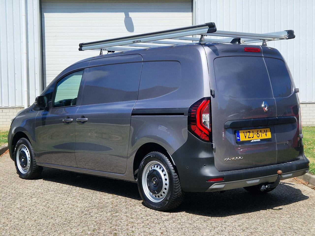 Renault KANGOO 1.5 Blue dCi 115 Luxe L2 / GARANTIE TOT 11-2028 OF 50.000KM / Automatische airco / Trekhaak / Lengte 2 / Zijschuifdeur links + rechts / Navigatiesysteem full map / Pack Securité / Achteruitrijcamera / Trekhaak / Parkeersensoren voor + achter / Cruise cont