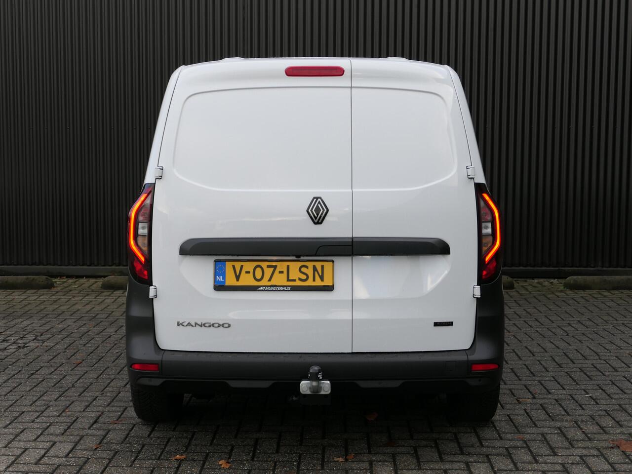 Renault KANGOO E-Tech Advance L1 44 kWh *Incl. Betimmering!* - Trekhaak, cruise, dodehoek, navi, sensor v+a, camera
