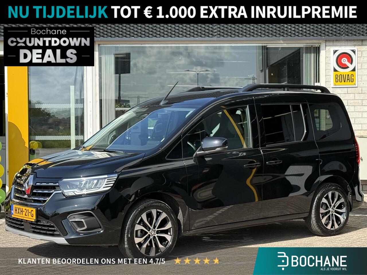 Renault KANGOO 1.3 TCe 100 Intens | Achteruitrijcamera | Climate Control | DAB | LED | Key-less | Parkeersensoren | Cruise | Lichtmetaal |