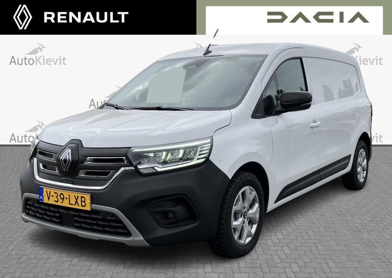 Renault KANGOO E-Tech Extra L2 44 kWh - vierseizoensbanden en extended grip,houten laadvloer en polypro zijwandbekleding laadruimte,16" lm velgen