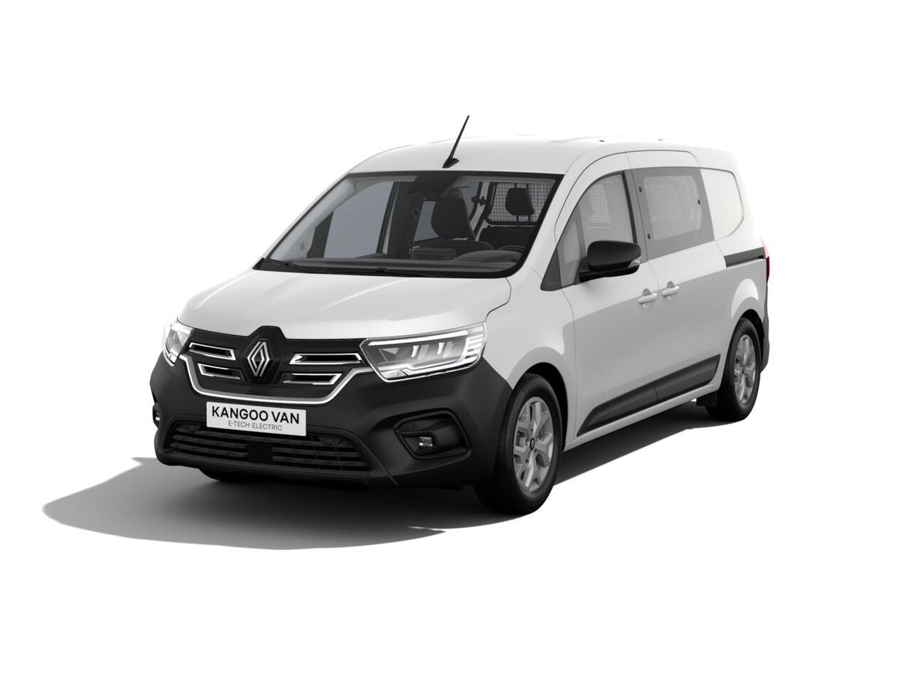 Renault KANGOO Advance - Dubbele Cabine | Cruise control en snelheidsbegrenzer | Draadloze oplader voor smartphone met Qi-charge | Elektrisch bedienbare ramen (met sneltoets bestuurderszijde)