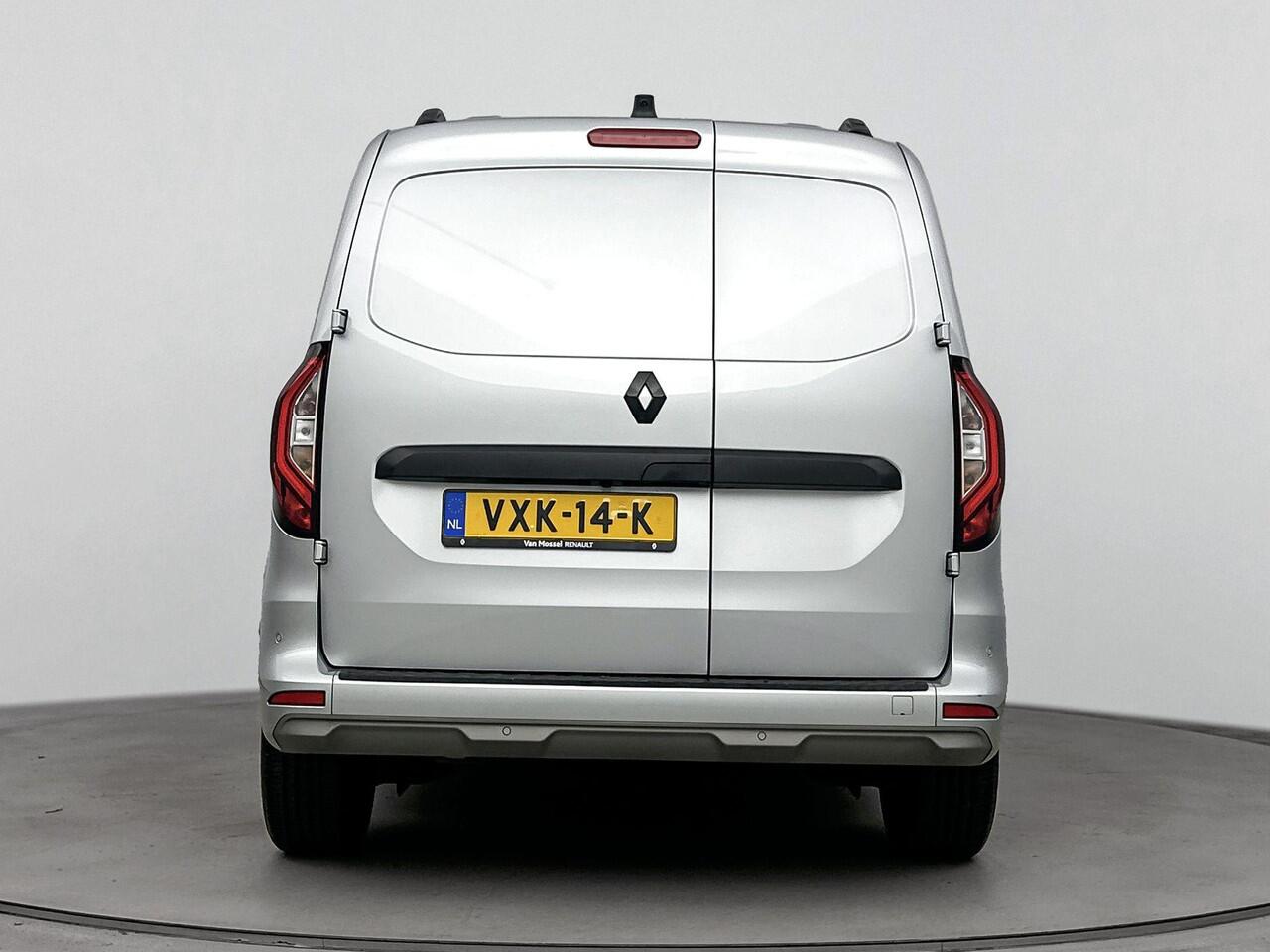 Renault KANGOO 1.5 Blue dCi 115Pk Luxe L1 Automaat | Black Edition | Navigatie | Lichtmetalen Velgen | Apple & Android Carplay | Parkeersensoren & Camera | Airco | Bumpers in Carosseriekleur | Bluetooth | Laadruimte Bekleed |