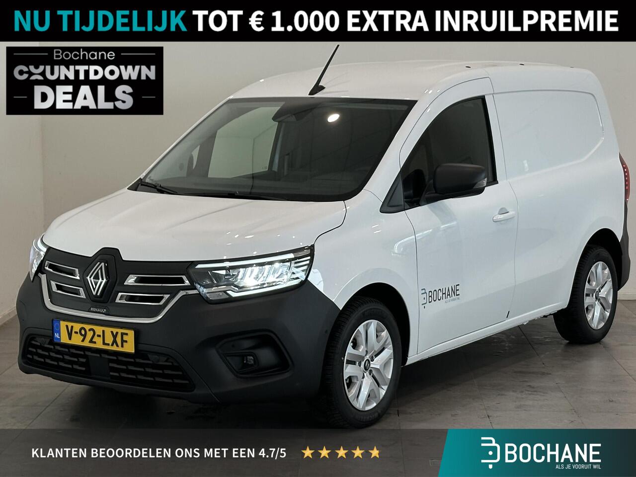 Renault KANGOO E-Tech L1 Advance 44 kWh | Trekhaak | Navigatie | All season banden | Bedrijfswageninrichting | Parkeersensoren voor, zij, achter en achteruitrijcamera