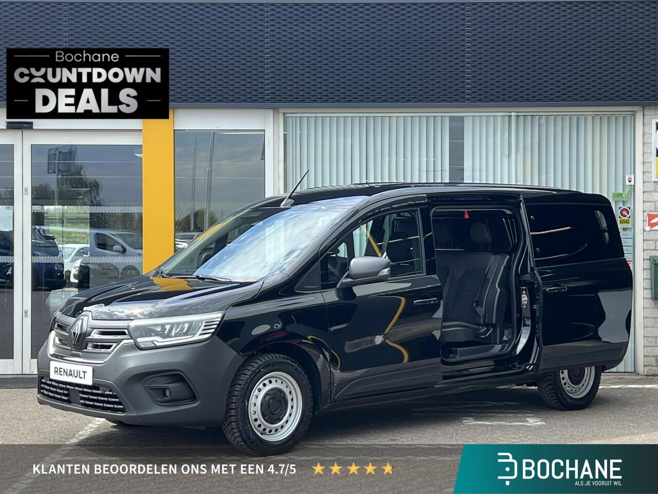 Renault KANGOO E-Tech Advance L2 44 kWh | DUBBELE CABINE | Achteruitrijcamera | Stoelverwarming | Navigatie | All-Season | DAB | Climate Control | Cruise Control |