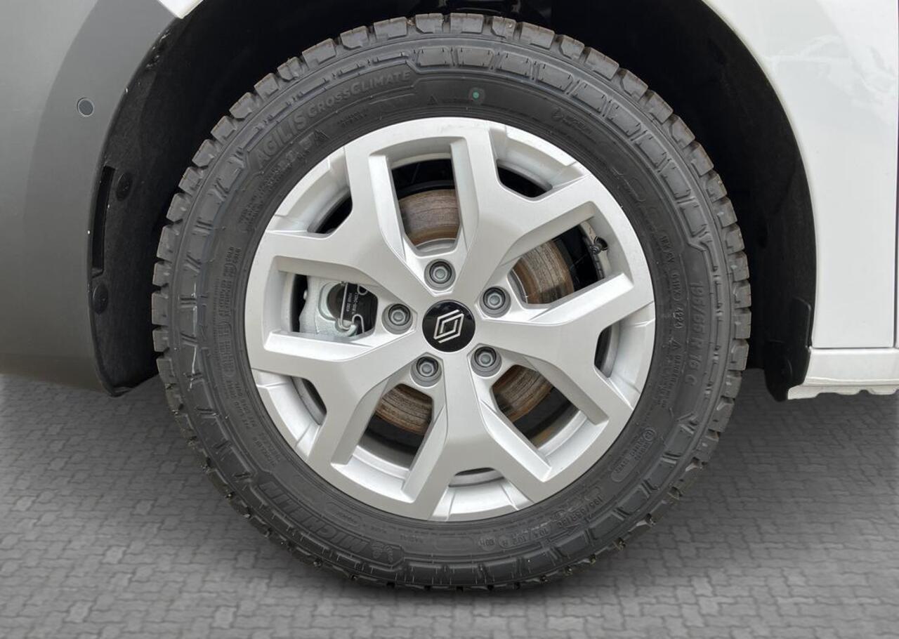 Renault KANGOO E-Tech Extra L2 44 kWh - vierseizoensbanden en extended grip,houten laadvloer en polypro zijwandbekleding laadruimte,16" lm velgen