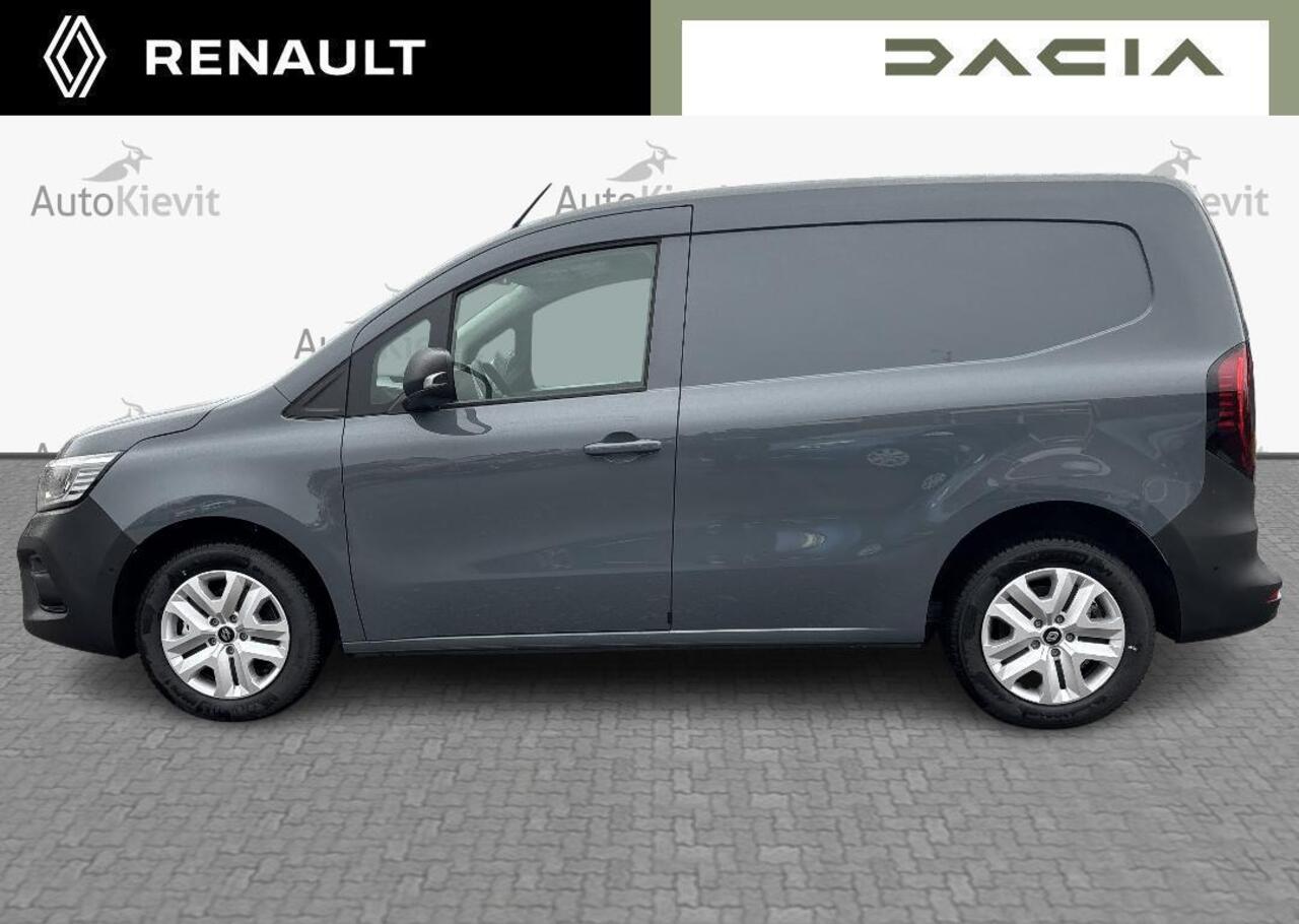 Renault KANGOO E-Tech Advance L1 44 kWh - vierseizoensbanden en extended grip,additionele parkeerhulp en navigatiesysteem,houten laadvloer en polypro zijwandbekleding in de laadruimte