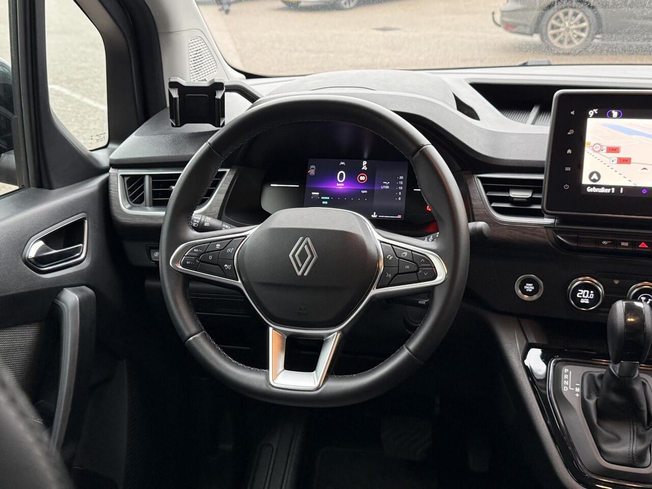 Renault KANGOO 1.3 TCe 130 GPF Techno L2 | 7 PERSOONS | Cruise adaptief | Navigatie | DAB | LED | Key-less | Climate Control | Dodehoek detectie |