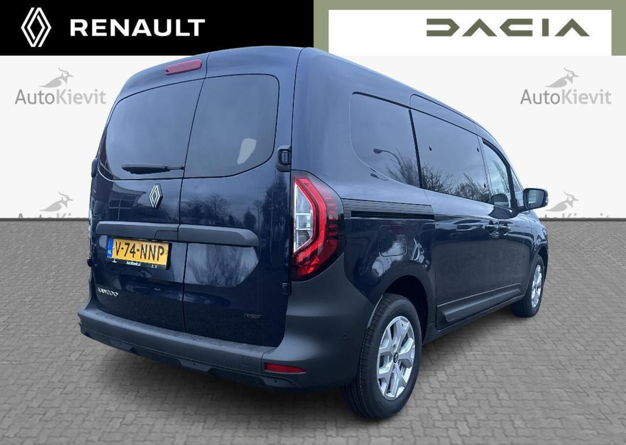 Renault KANGOO E-Tech Advance L2 44 kWh DC - EASY LINK navi - 16\" lichtmetalen velgen - achterdeuren met ruiten