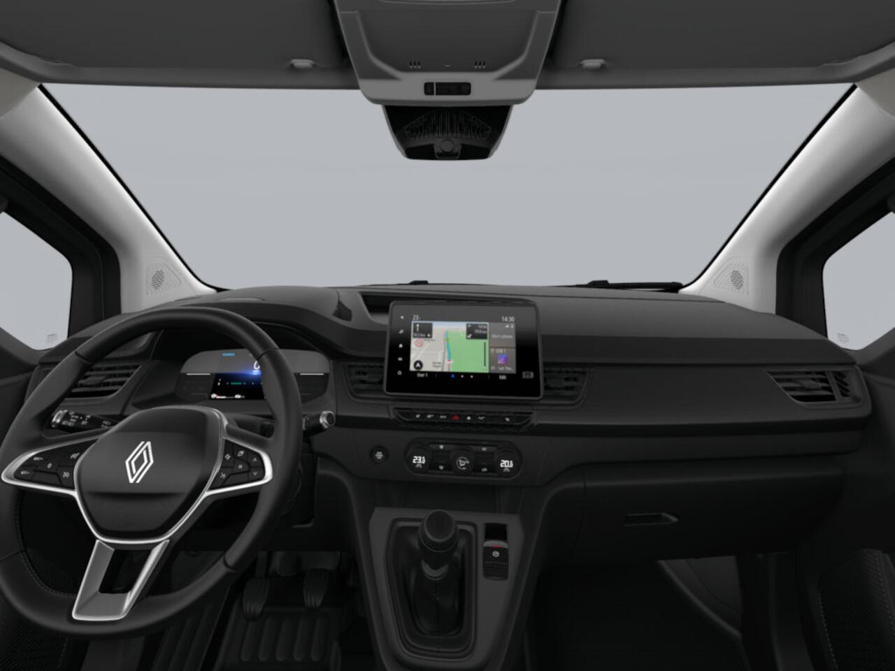 Renault KANGOO Advance | Elektrisch bedienbare ramen (met sneltoets bestuurderszijde) | Elektronisch geregelde airconditioning met twee klimaatzones | ISOFIX-bevestiging voor kinderstoel op de passagiersstoel